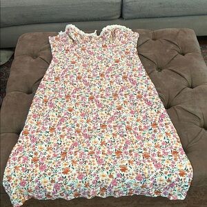 Floral Strapless Dress